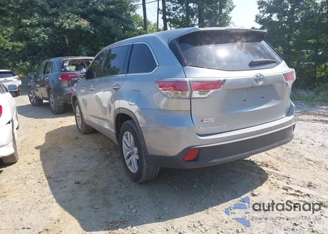 2016 Toyota Highlander Le из США, поврежденный, VIN 5TDZARFH0GS020861